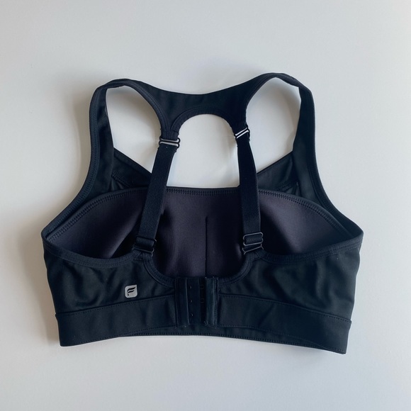Fabletics black mesh sports bra size xs/s - Picture 2 of 2